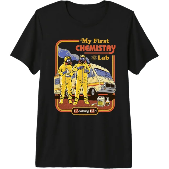 Breaking Bad My First Chemistry Lab Vintage Design Tv Show Premium Tri-Blend T-Shirt