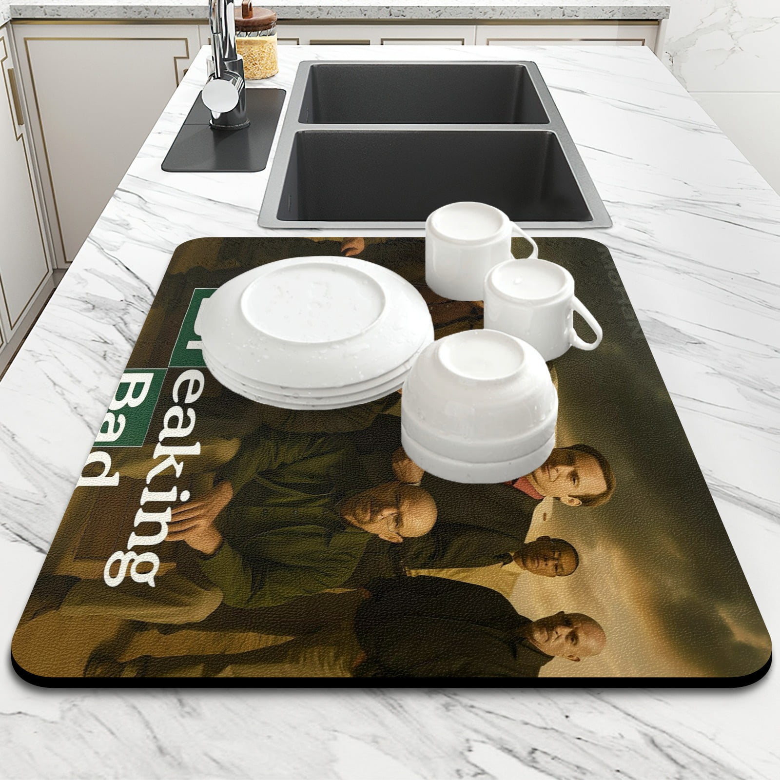 Breaking Bad Quick-Dry Custom Counter Mat.16