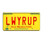 Breaking Bad | Saul Goodmans 1997 Cadillac DeVille | LWYRUP | Metal Stamped Replica Prop License Plate