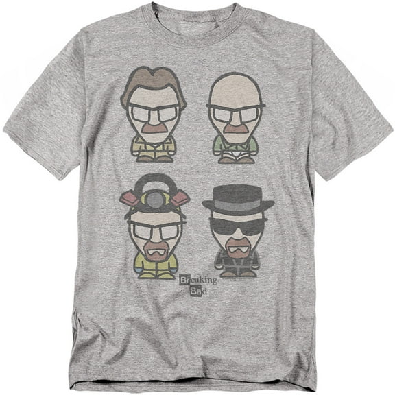 Breaking Bad T-Shirt Faces Of Walt Unisex Graphic Tee for Men & Women