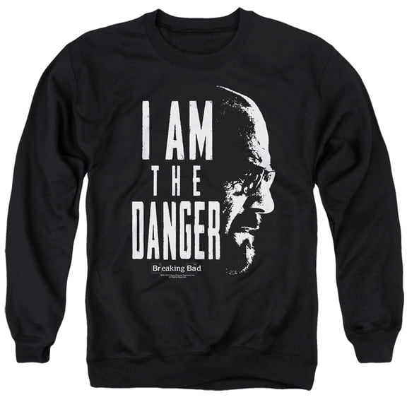 Breaking Bad The Danger Unisex Adult Crewneck Sweatshirt,The Danger, Large