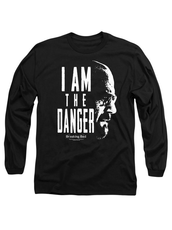 Breaking Bad The Danger Unisex Adult Long-Sleeve T Shirt,The Danger, Large