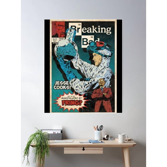 Breaking Bad Vintage Poster Wall Art, Modern Wall Decor For Living Room Bedroom, 16x24 UNFRAMED