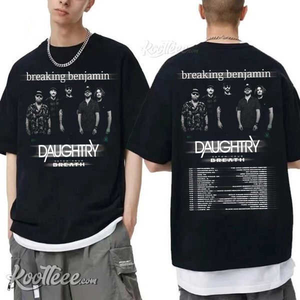Breaking Benjamin Catch Your Breath US Tour 2024 TShirt