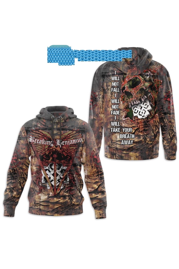 Breaking Benjamin I Will Not Fall I Will Not Fade Hoodie T Shirt