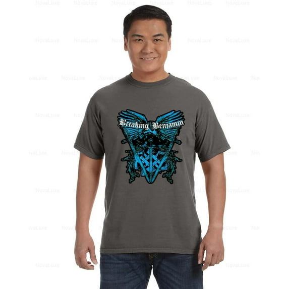 Breaking Benjamin Rock Band Music Vintage Tour Fan Graphic Art Comfort Color T-Shirt