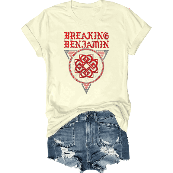 Breaking Benjamin T-Shirt Breaking Benjamin Band Logo T-Shirt Breaking Benjamin Shirt Breaking Benjamin Band Logo Shirt