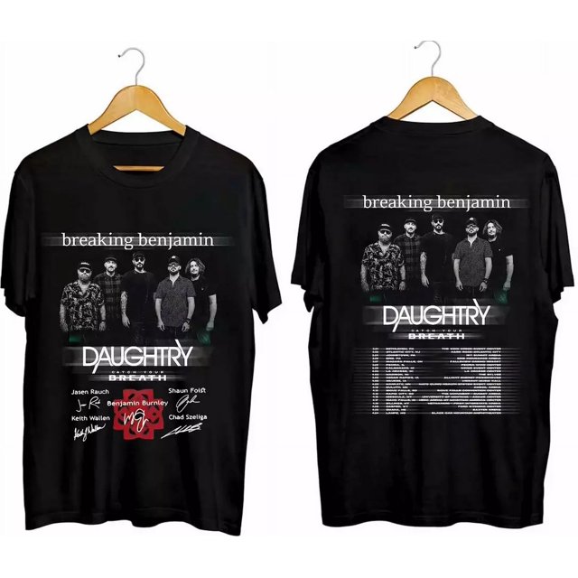 Breaking Benjamin US Tour 2024 Signature T Shirt, Breaking Benjamin
