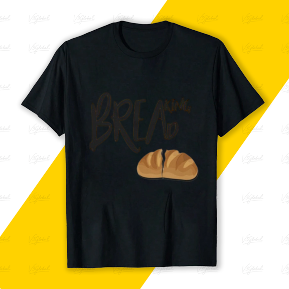 Breaking Bread Religious Christian Fellowship Gift Unisex T-Shirt, up to size 5XL