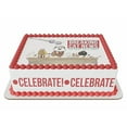 thumbnail image 1 of Breaking Cat News Celebration Edible Cake Topper (8 Inch Round), 1 of 1