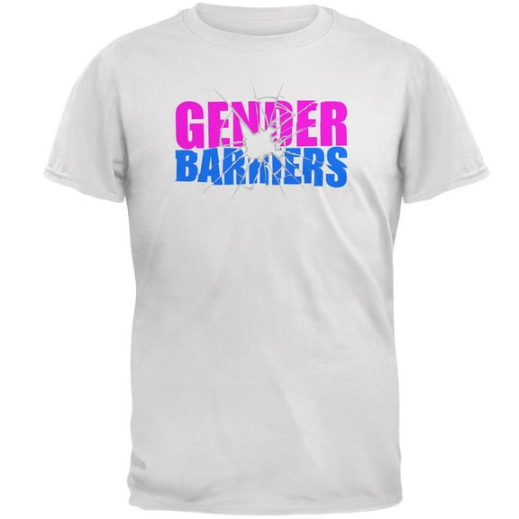Breaking Down Gender Barriers Mens T Shirt White SM