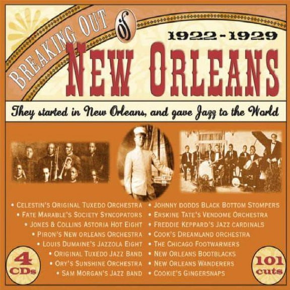 Breaking Out of New Orleans 1922-29 (CD) (Remaster)