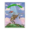 thumbnail image 1 of Breaking Par Funny Golf Cartoon Sports Design Wall Plaque Art by Gary Patterson, 1 of 6