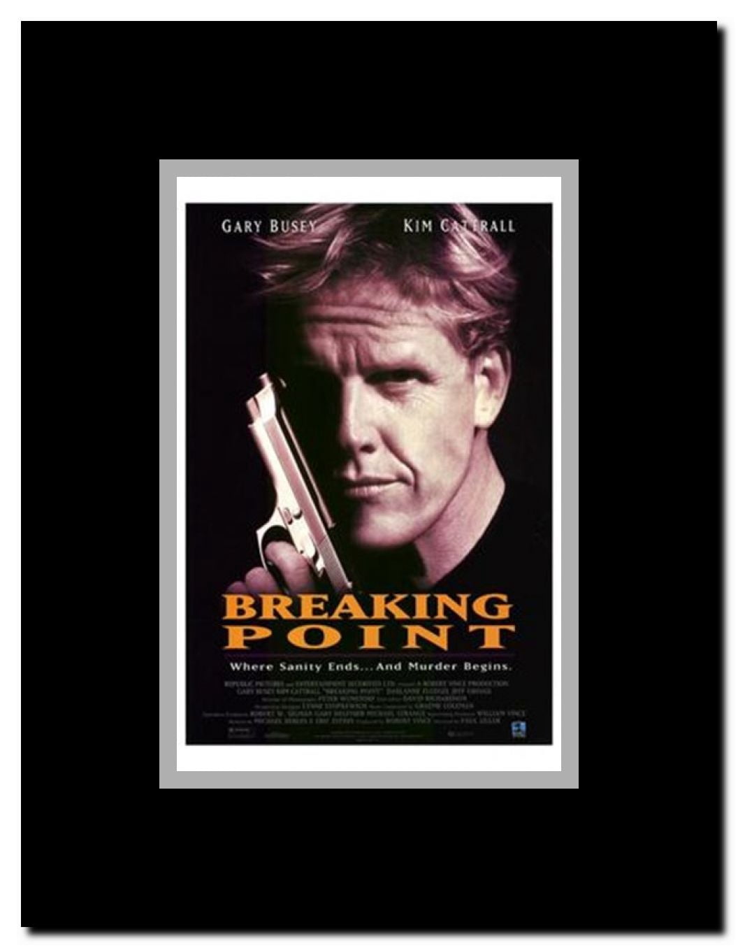 Breaking Point Framed Movie Poster