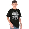 thumbnail image 1 of Breaking Records And Hearts Funny Crewneck T Shirts Boy Girl Teen Brisco Brands L, 1 of 6