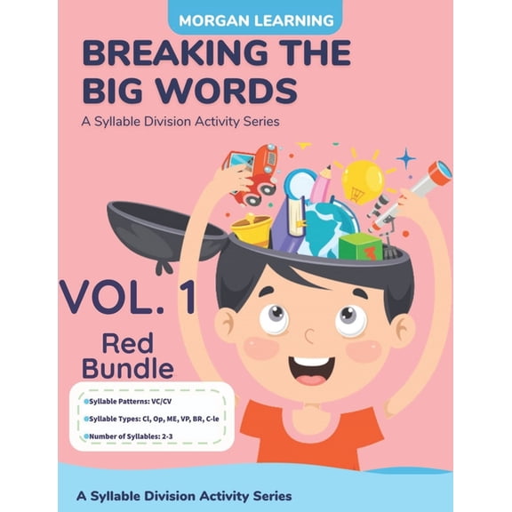 Breaking the Big Words: A Syllable Divis Breaking The Big Words: VOLUME 1 (VC/CV): A Syllable Division Activity Series, Book 1, (Paperback)