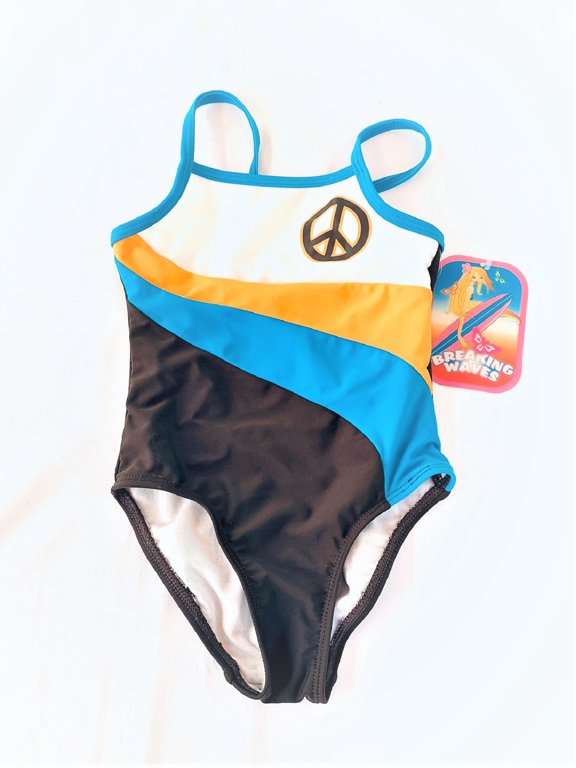 Girl's 1 Piece Swimwear, Size 4