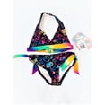 thumbnail image 1 of Breaking Waves Girl's 2 Pieces Swimwear Bikini Set, Size 4, 1 of 1