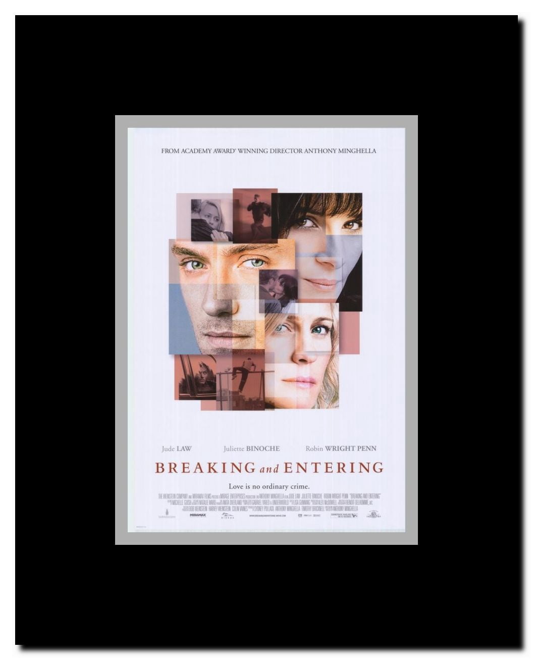 Breaking and Entering Framed Movie Poster