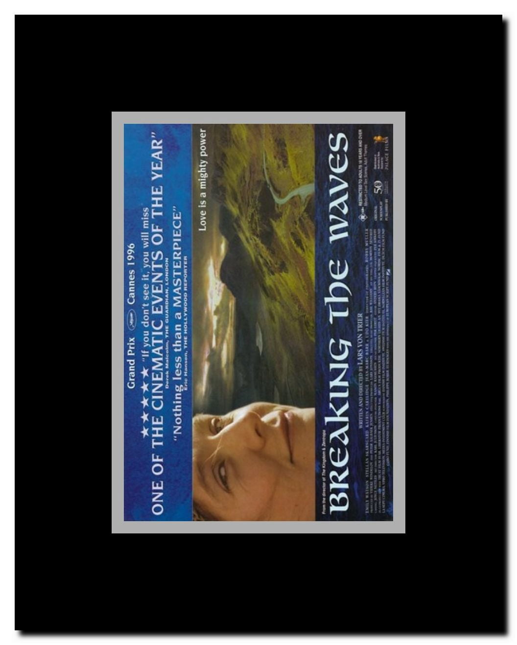 Breaking the Waves Framed Movie Poster