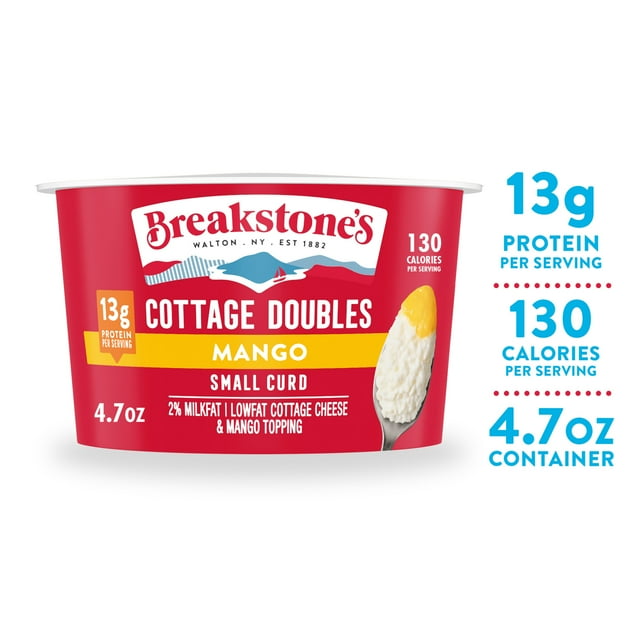 Breakstone's Cottage Doubles Lowfat Cottage Cheese with 2 Milkfat and