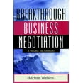 thumbnail image 1 of Pre-Owned Breakthrough Business Negotiation : A Toolbox for Managers 9780787960124, 1 of 1