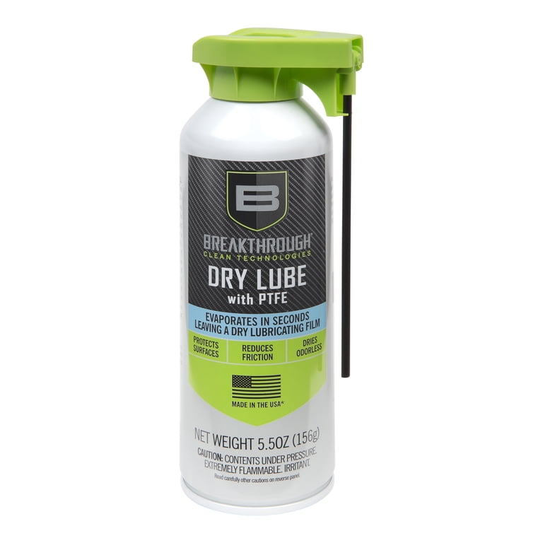 Breakthrough Clean Technologies Aerosol Dry Lube, 5.5oz, Clear