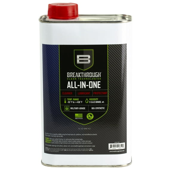 Breakthrough Clean Technologies All-in-One Cleaners, Solvent, 32oz Can BB-AIO-32OZ | Bundle of 5 Each