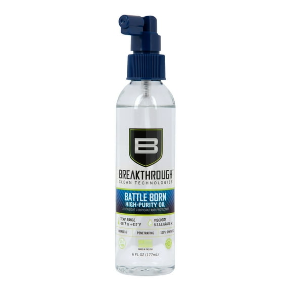 Breakthrough Clean Technologies® Battle Born High-Purity Oil, 6oz Bottle, Clear