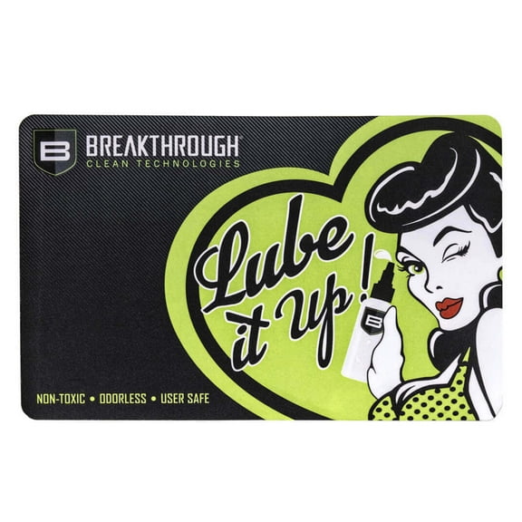 Breakthrough Clean Technologies Handgun Mat, 17"L x 11"W, Multi-Color