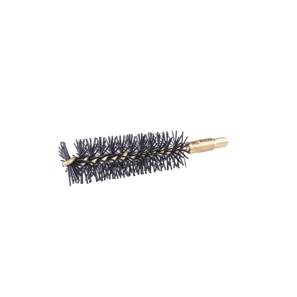 Breakthrough Clean Technologies Nylon Bristle Bore Brush, .50 Caliber, Brass Core