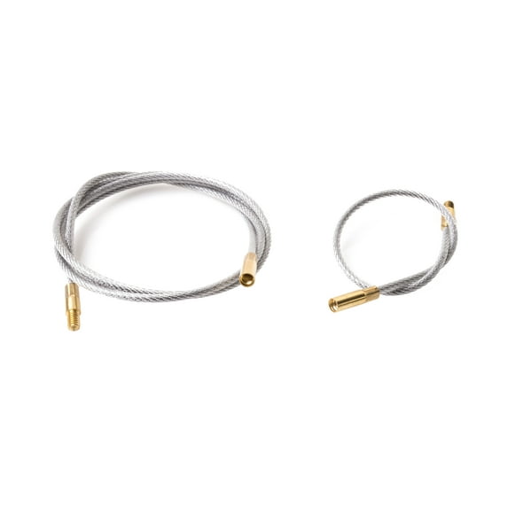 Breakthrough Clean Technologies® Nylon Coated Steel Cable Set, 8" & 33"L, 2-Cables