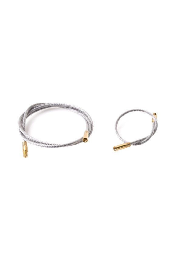Nylon Coated Steel Cable Set, 8" & 33"L, 2-Cables