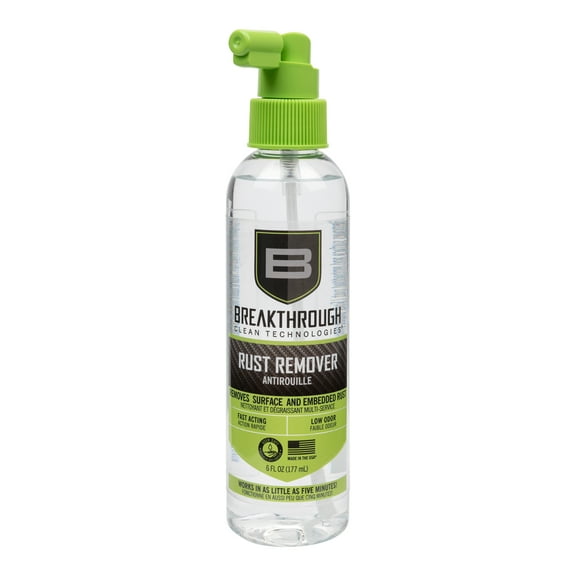 Breakthrough Clean Technologies Rust Remover, 6Oz Spray Bottle