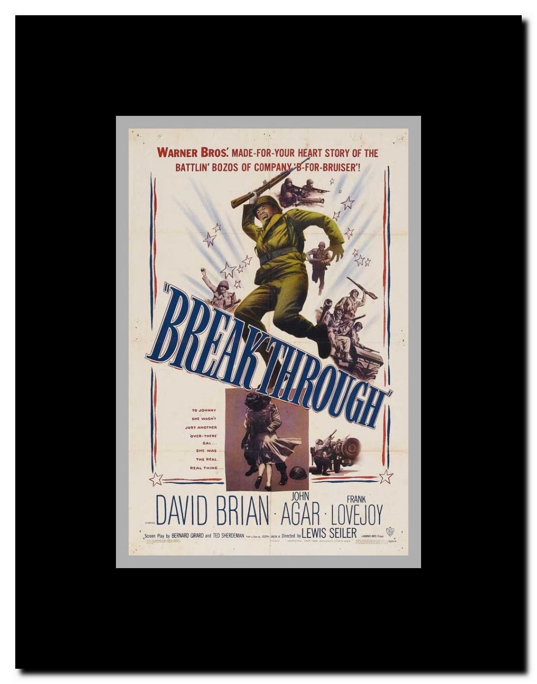 Breakthrough Framed Movie Poster