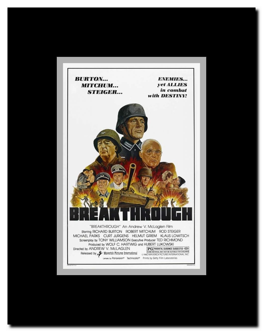 Breakthrough Framed Movie Poster