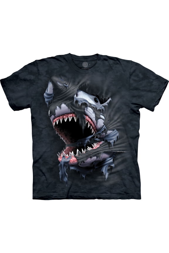 Breakthrough Shark Classic All Over Print Unisex T-Shirt Tee Sweatshirt Hoodie Tank Top