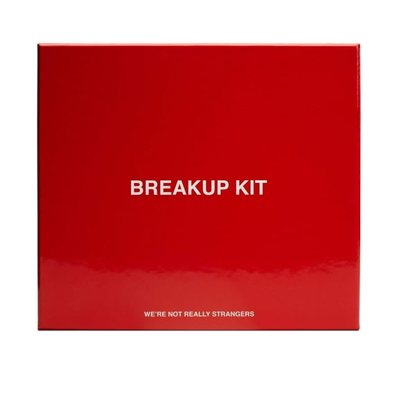 We're Not Really Strangers Breakup Kit