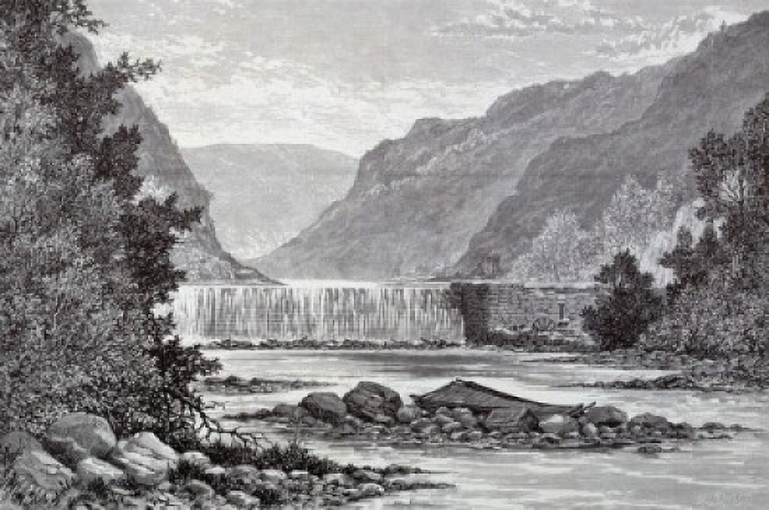 Breakwater Ramapo Jules Tavernier (1844-1889 American) Etching Canvas Art - Antonio Vivarini (24 x 36)