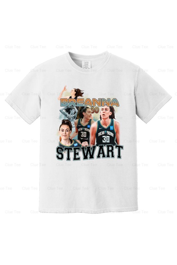 Breanna Stewart New York Basketball Vintage Style Fan Gift Comfort Color T-Shirt for Unisex, up to 4XL