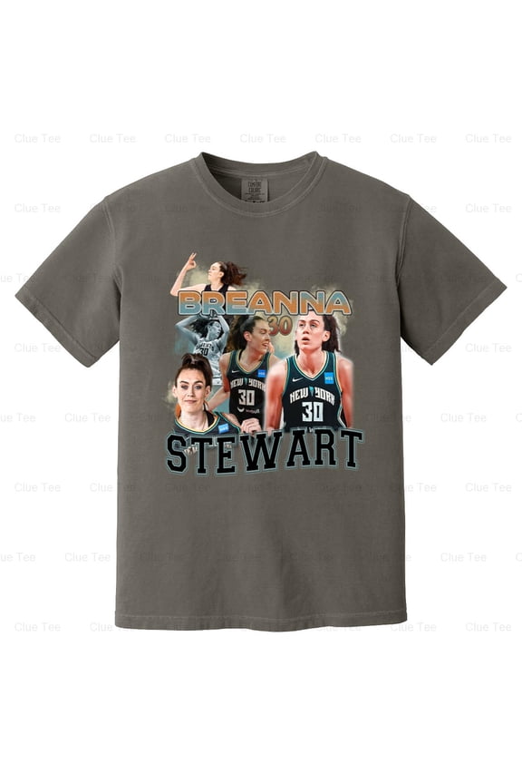 Breanna Stewart New York Basketball Vintage Style Fan Gift Comfort Color T-Shirt for Unisex, up to 4XL