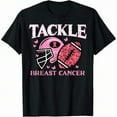 thumbnail image 1 of Breast Cancer American Football Awareness Men Boys Kid Women T-Shirt, 1 of 6