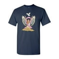 thumbnail image 1 of Breast Cancer Angel Girl Bird Tanya Ramsey Artworks Art DT Adult T-Shirt Tee, 1 of 2