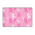 thumbnail image 1 of Breast Cancer Awareness (3) Shaggy Area Rug, Rugs for Living Room Bedroom Non Slip Door Mat Indoor Carpet Machine Washable Nursery Home Decor Floor Mats for Entryway 60x39in-#, 1 of 5