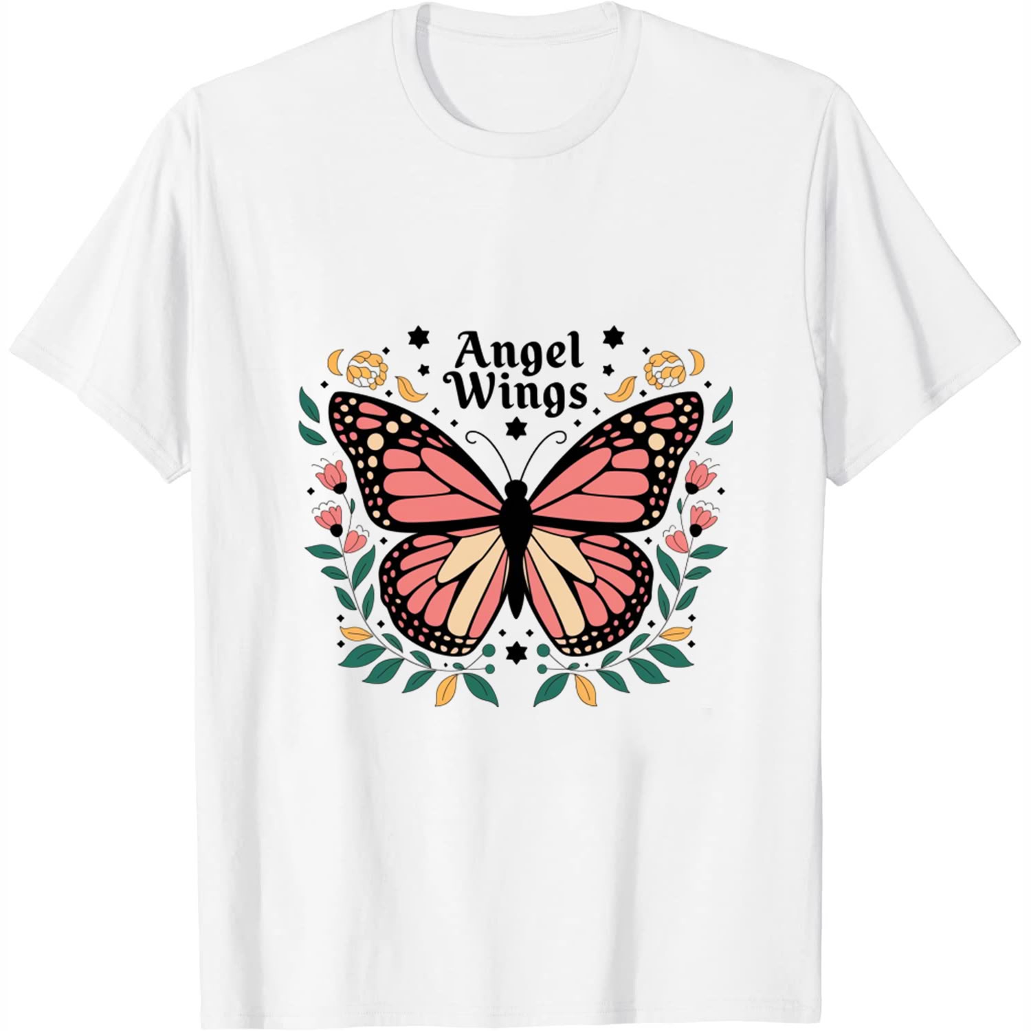 Breast Cancer Awareness Angel Wings Bird Watcher Gifts Shirt Halloween