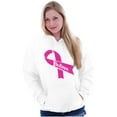 thumbnail image 1 of Breast Cancer Awareness Believe Hoodie Sweatshirt Women Brisco Brands S, 1 of 6