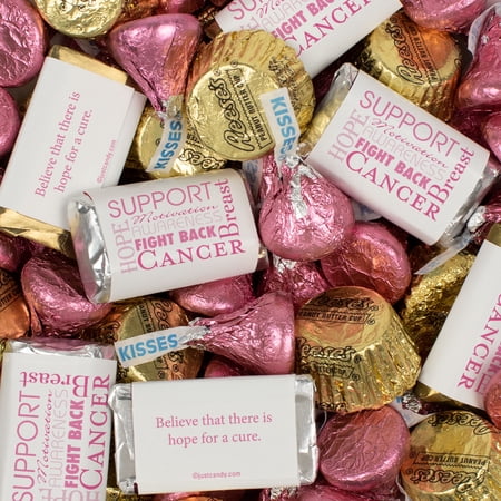 Breast Cancer Awareness Candy 1.75 lb - Hershey's Chocolate Mix