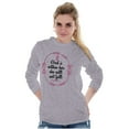 thumbnail image 1 of Breast Cancer Awareness Faith in God Women Plus Size Long Sleeve Graphic Tee Brisco Brands 3X, 1 of 5