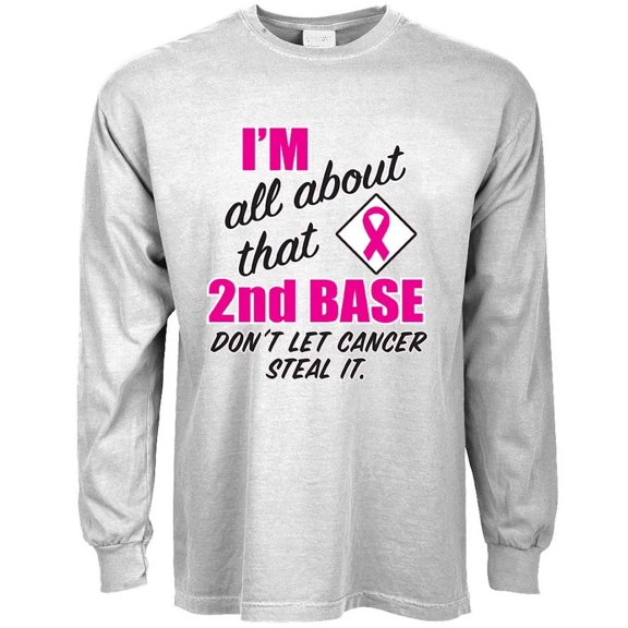 Breast Cancer Awareness Funny T-shirt Long Sleeve Mens
