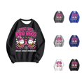 thumbnail image 1 of Breast Cancer Awareness Halloween Sweatshirts for Women Loose Crewneck Save The Boo Bees Graphic Sweatshirt Pullover Tops, 1 of 5